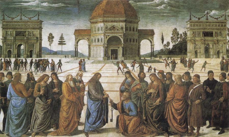 Christ giving the Keys to St Peter